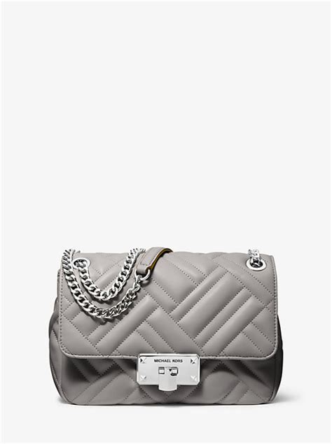 michael kors peyton medium quilted shoulder bag|Peyton Medium Quilted Shoulder Bag .